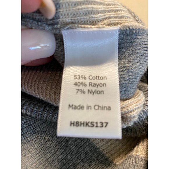 Market & Spruce Long Striped Sweater Medium - Picture 7 of 7